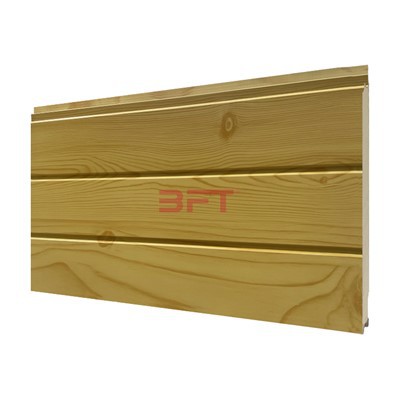 fassaadi metallpaneelid, mis imiteerivad looduslikku puitu