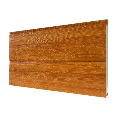 puidu välimusega metallist fassaadipaneelid Üks tapeel ja soon